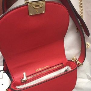 BCBGeneration Crimson Red Belt Bag Fanny Pack